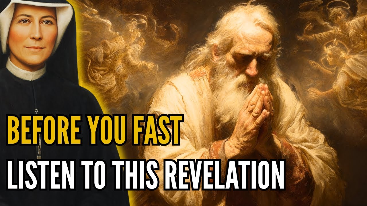 Saint Faustina reveals: What to do before starting a spiritual fast — Do it the right way