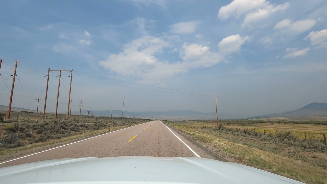Driving Part 2 from Dillon to Jackson, Montana