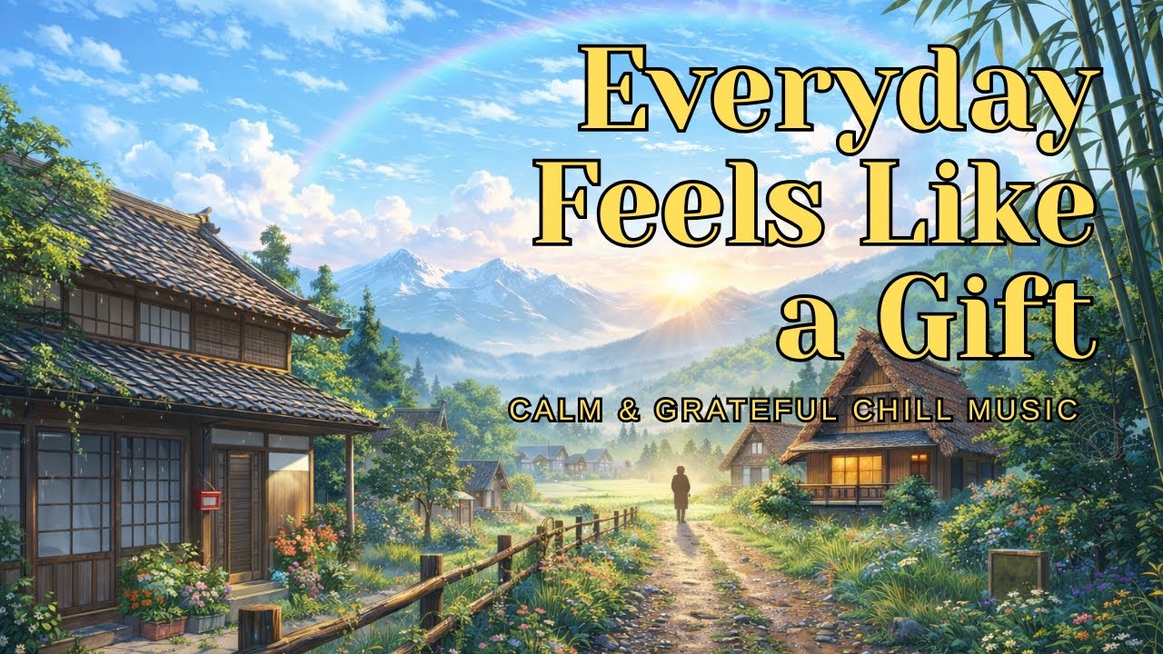 🎵 Everyday Feels Like a Gift – Calm & Grateful Chill Music