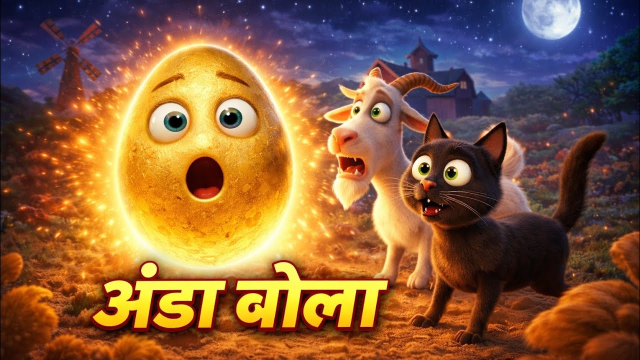 रात में अंडे से आवाज़ आई… फिर जो हुआ | 3D Moral Story