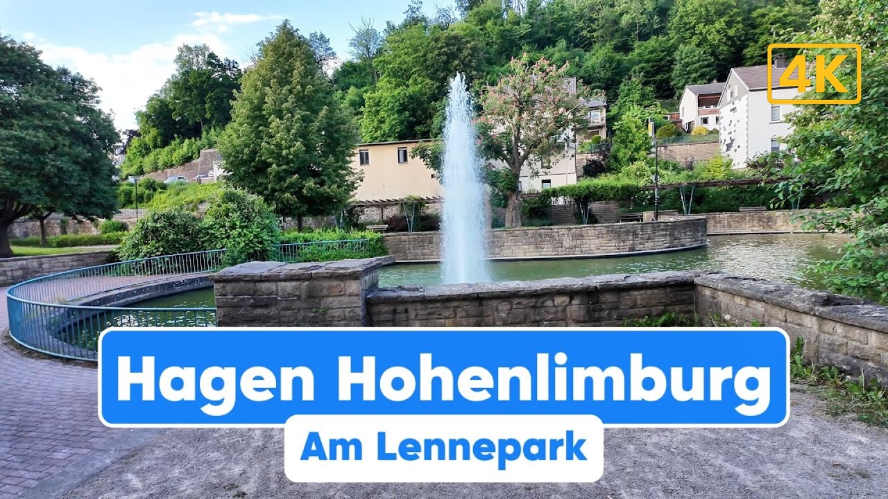 Walking in Hagen Hohenlimburg 🇩🇪 | Historic Streets & Nature Sounds | 4K 60fps Walk