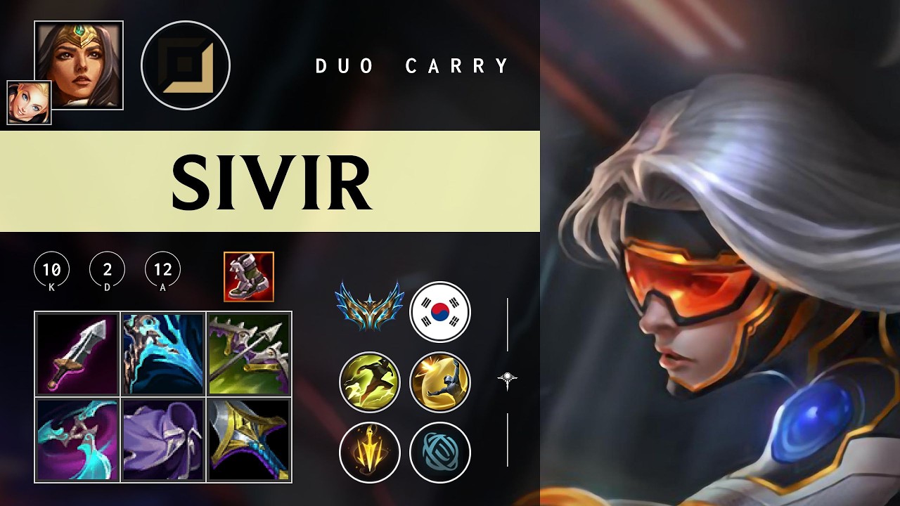 Sivir ADC vs Varus - KR Challenger Patch 26.05