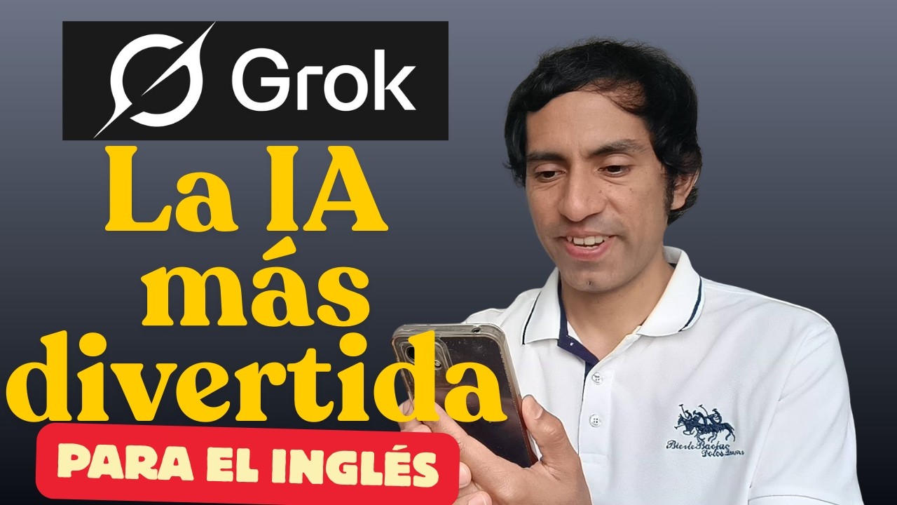 Hablar inglés con Grok: la IA de Elon Musk, X y Twitter