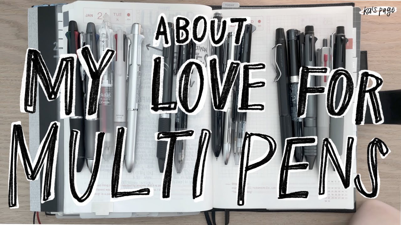 О моей любви к MULTI PENS 🖤 | Uni Jetstream & Stylefit | Pilot Dr. Grip | Frixion | Coleto