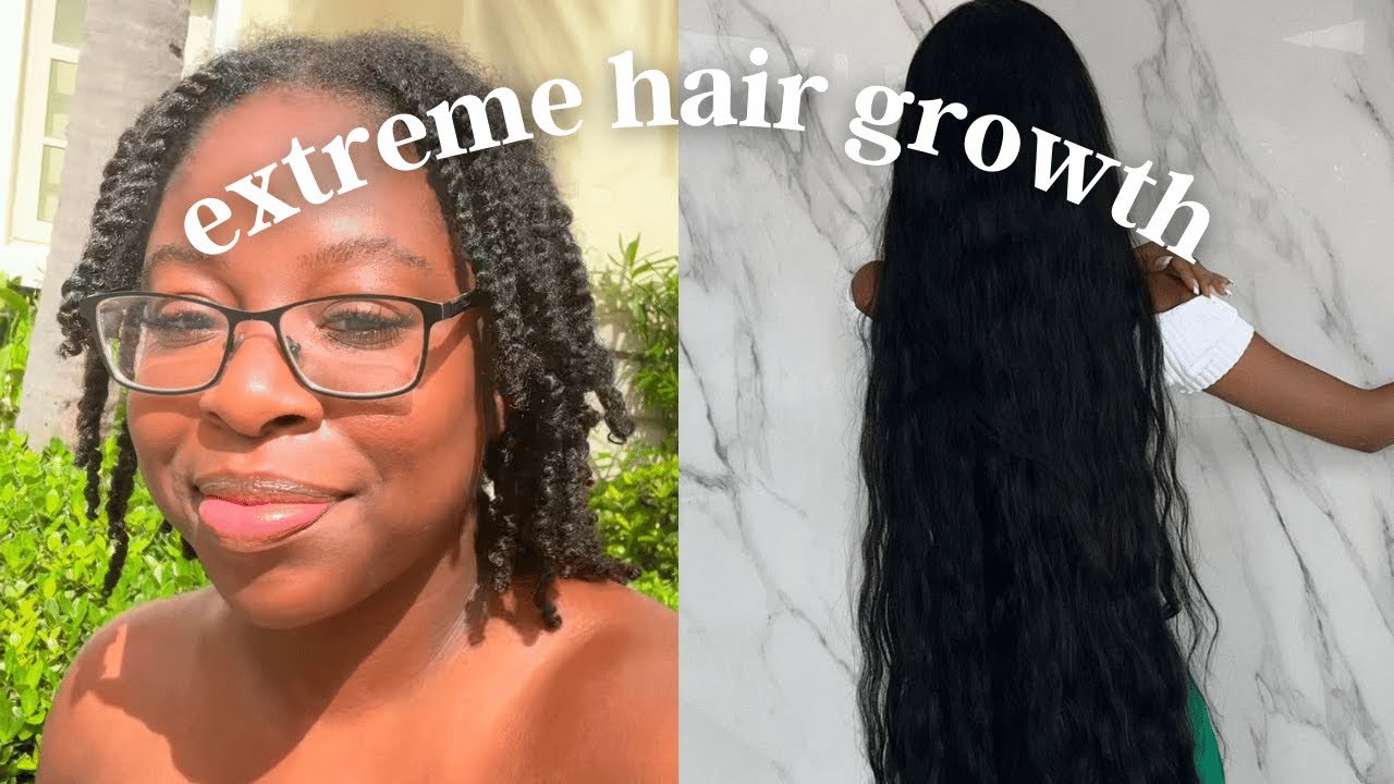 how to have EXTREME hair growth in 3 steps!