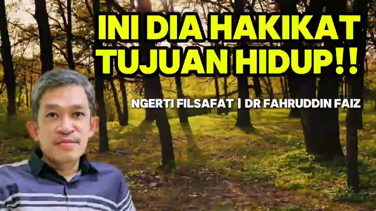 В ЭТОМ И ЕСТЬ ЦЕЛЬ ЖИЗНИ | Доктор Фахруддин Файз | Изучение философии