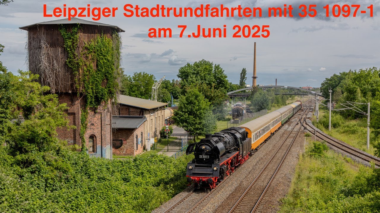 Leipziger Stadtrundfahrten mit 35 1097 am 7.Juni 2025