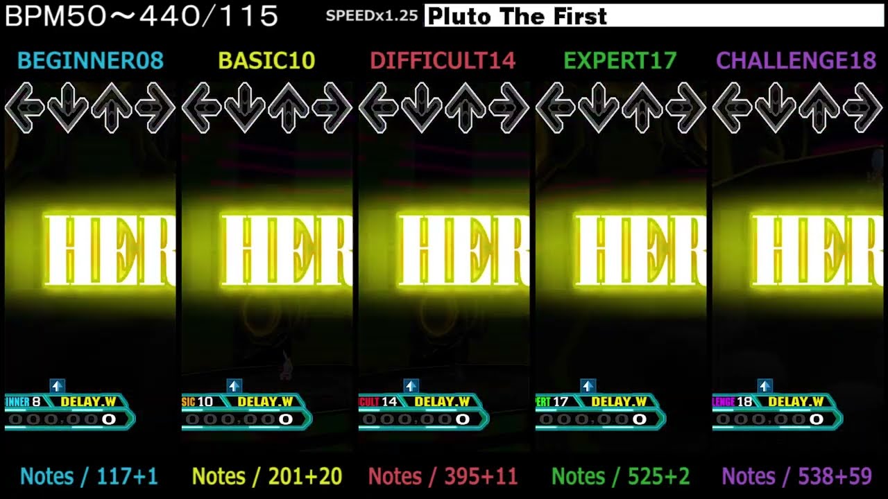 DDR / Pluto The First - SINGLE (DanceDanceRevolution X2)