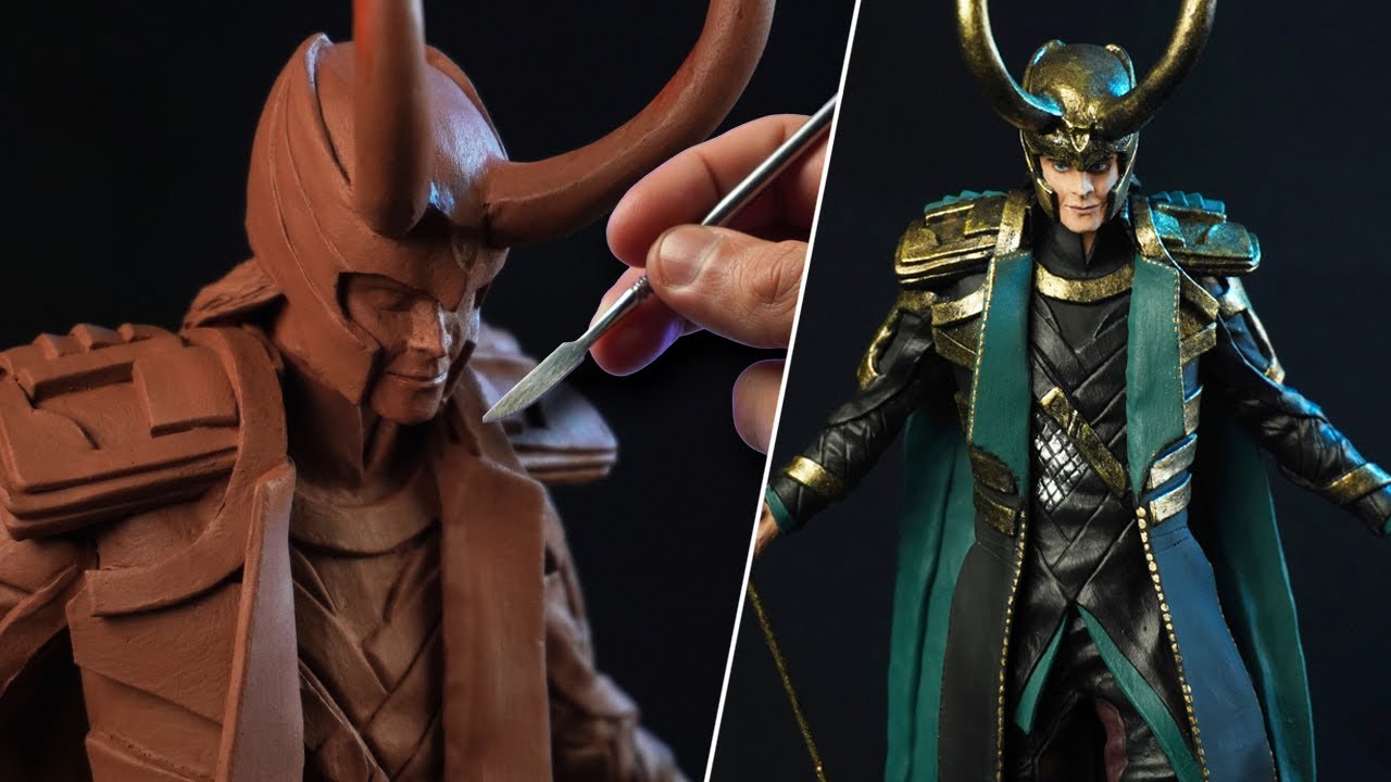 Sculpting LOKI | Marvel Studios Loki [ The Avengers ]