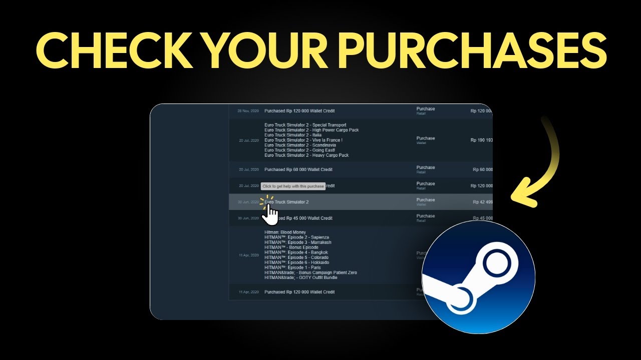 How to Check When You Bought a Game on Steam