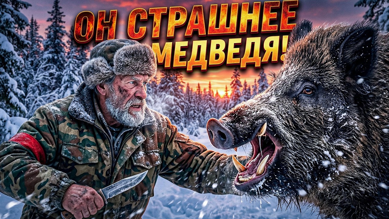 Почему старые егери боятся КАБАНА больше, чем МЕДВЕДЯ?
