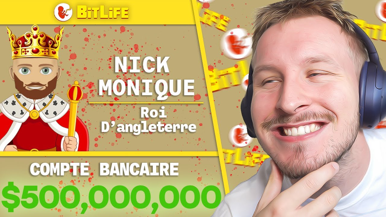 Il TUE la REINE pour devenir ROI | Bitlife