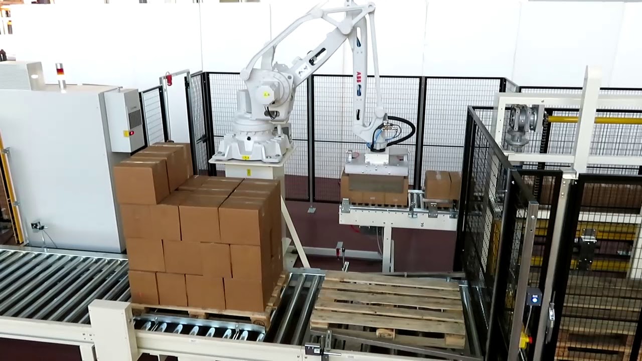 LITA Palletising Systems - Articulated Robot Palletizer LOGICO