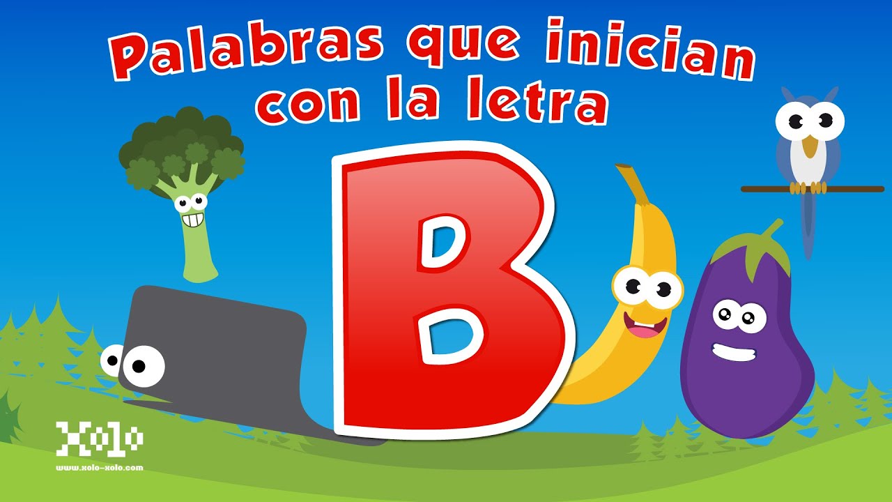 Слова, которые начинаются с буквы B на испанском языке для детей - Videos Aprende