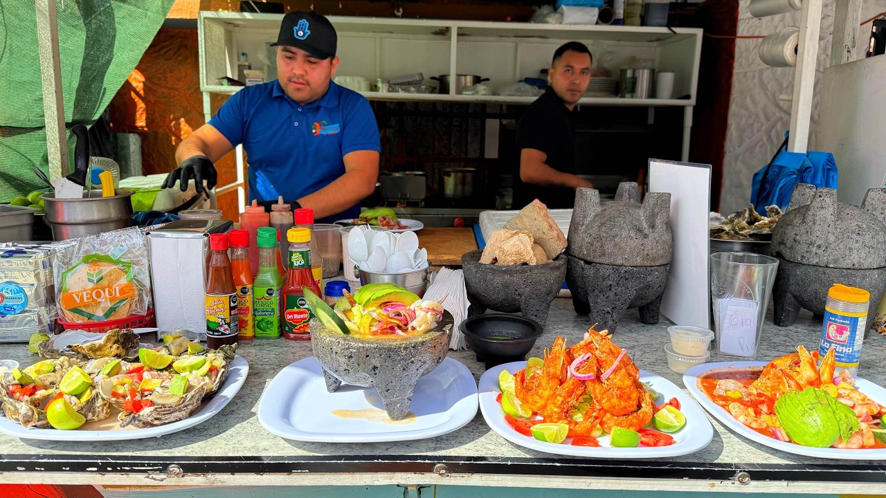 PROBANDO comida callejera en TIJUANA | Cap 2