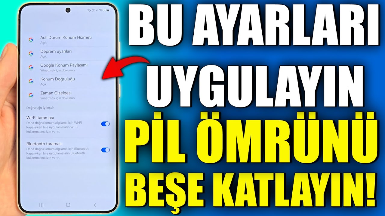 Samsung Telefonların Pil Performansını Uçuşa Geçirecek Gizli En Etkili Batarya (PİL) Ayarları! 2025