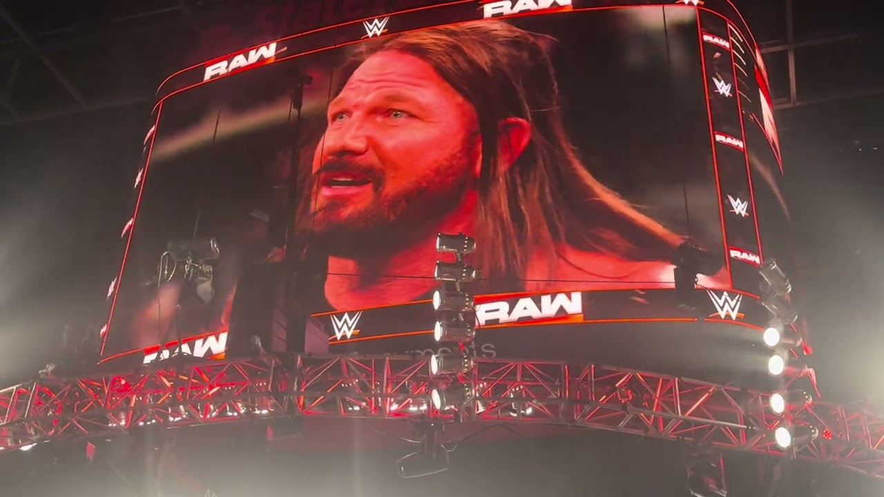 Aj Styles being inducted into the Hall of Fame  #wwe @AustinBWWEfan ￼