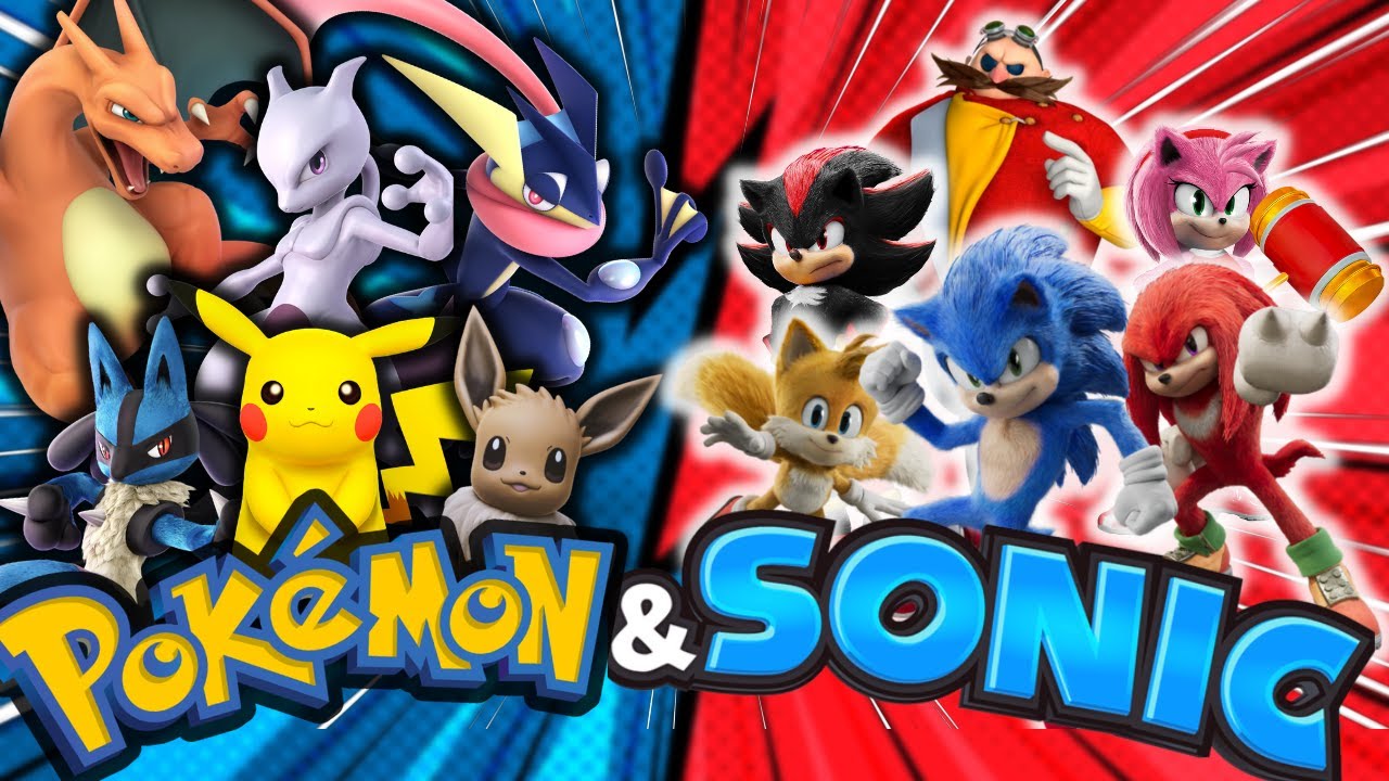 POKÉMON 🟡​ VS 🔵 SONIC TEAM FITNESS | BRAIN BREAK | Dance and exercise for kids