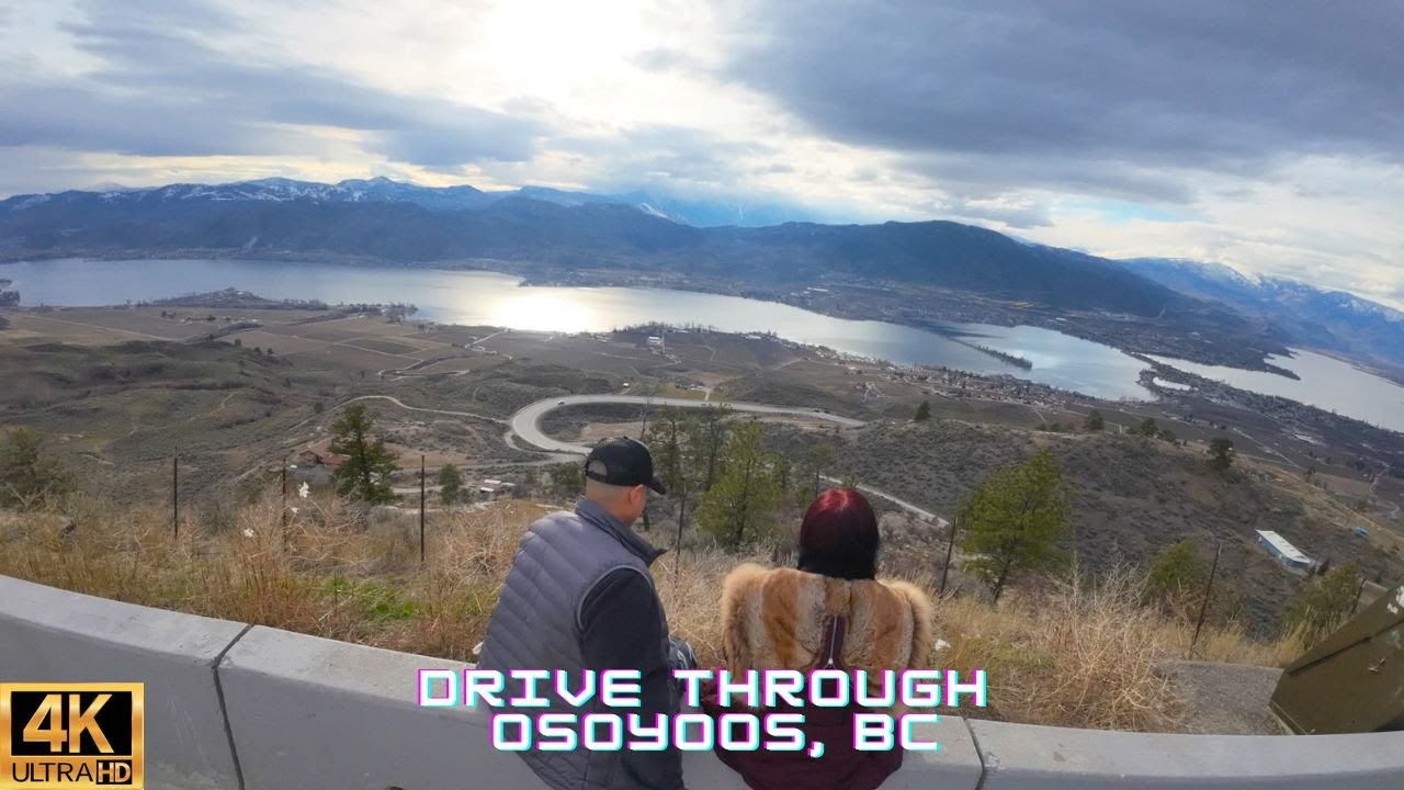 [4K] DRIVE THROUGH OSOYOOS, BC 2024
