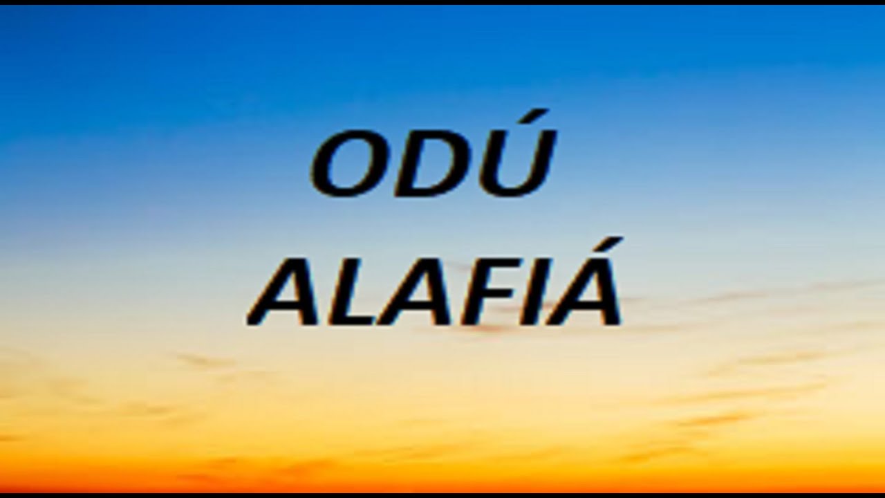 ODÚ ALAFIÁ - Paz