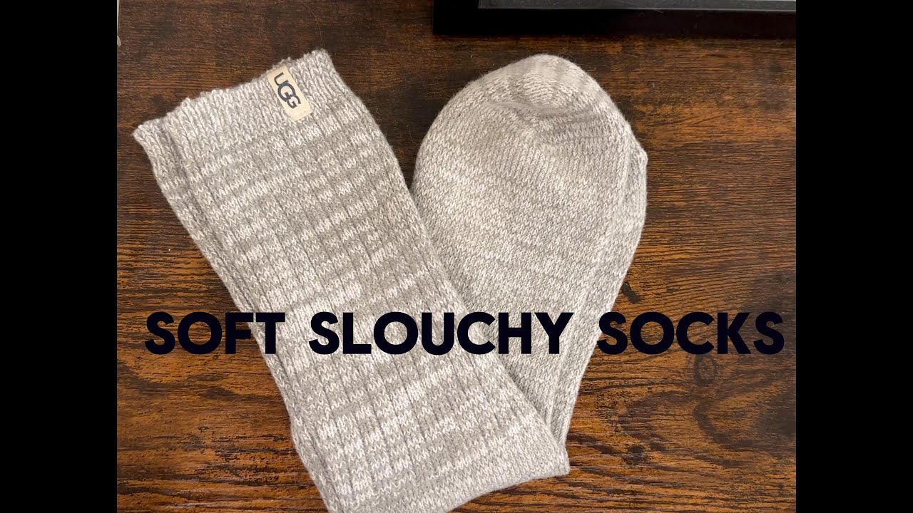 Ugg Soft Slouchy Socks Are soooo soft.