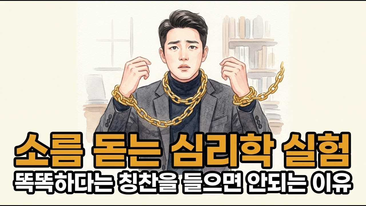 당신이 '똑똑하다'는 칭찬을 절대 들으면 안 되는 이유 (소름 돋는 심리학 실험) #연애심리 #인간관계 #심리학 #뇌과학 #이지한심리학 #인간마음사전