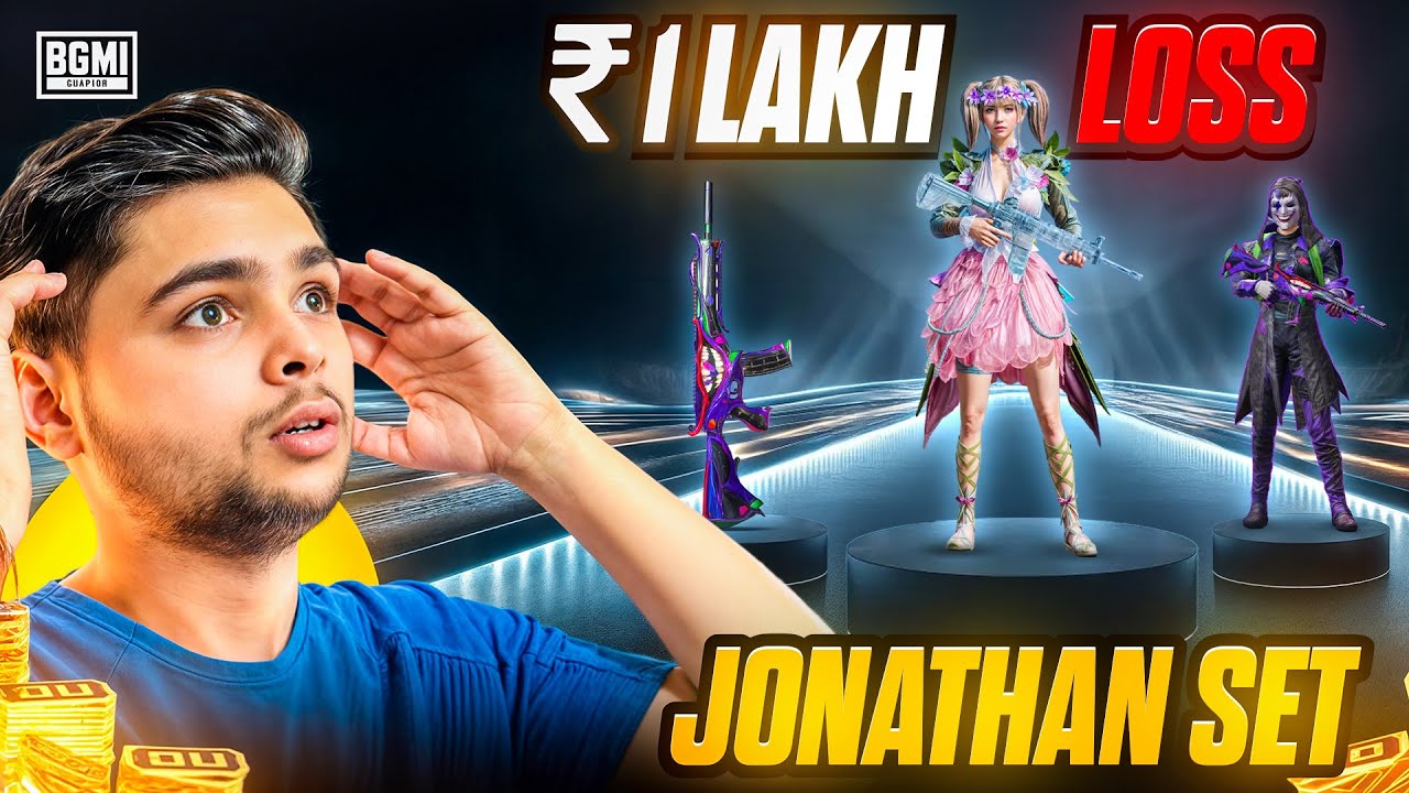 Last Try 😱 JONATHAN SET  [ ₹ 1,00,000 LOSS 😢] | Forest Elf Set , Fool Set & Fool M4 Crate Opening