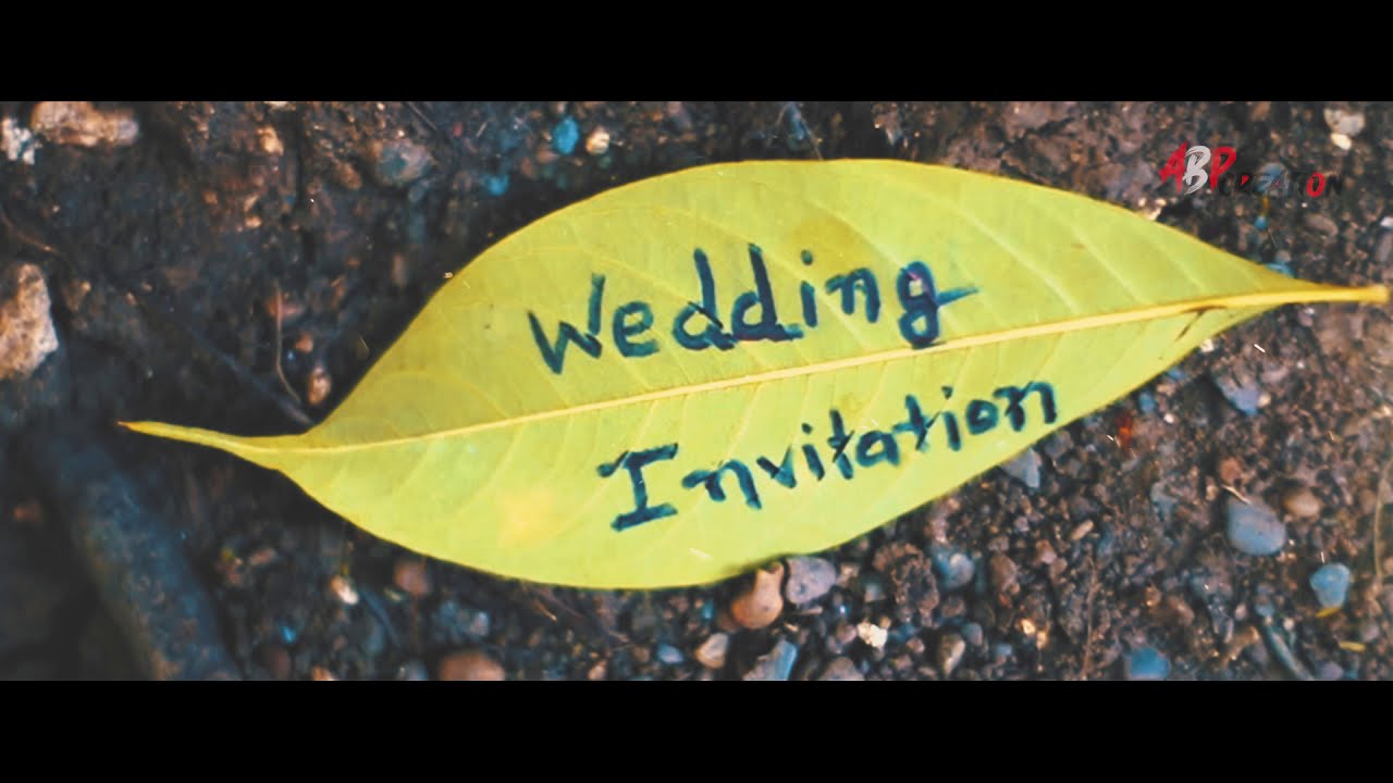 Save The Date l AAYSHA+MZHAR | Nature Concept l ABP CREATION | 9265898789 l Wedding Invitation Video