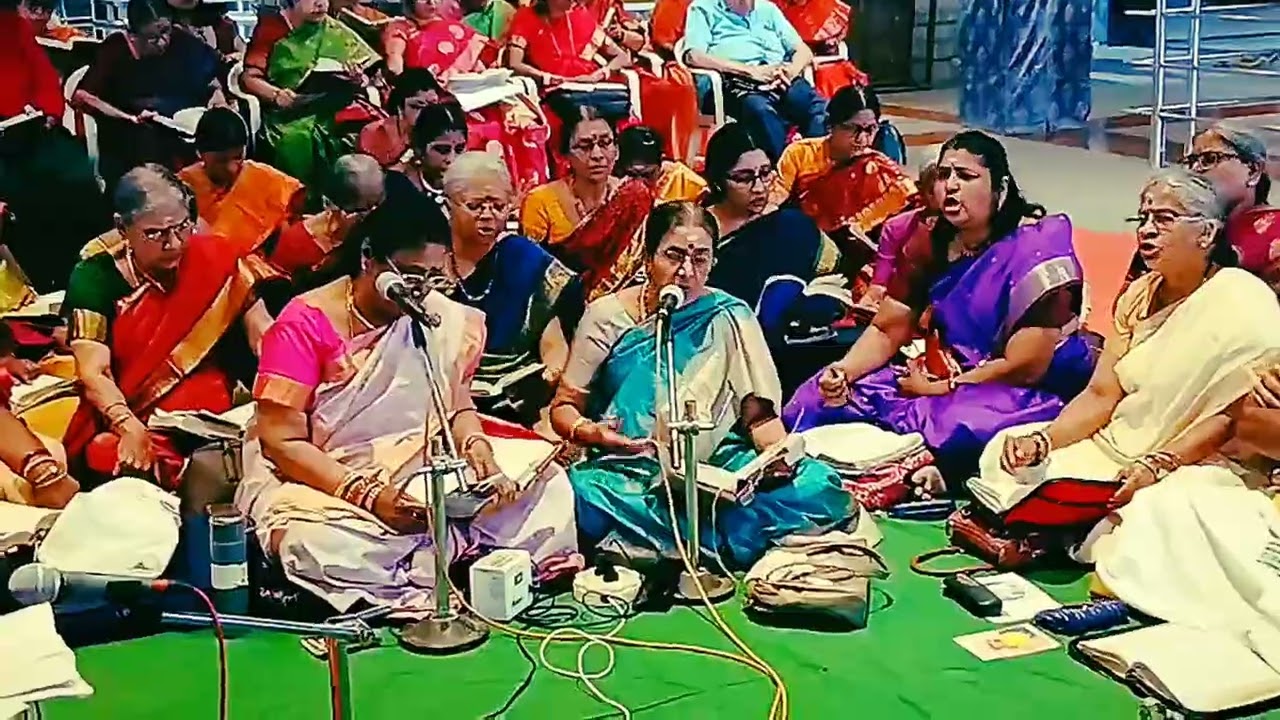 #Hydrabad  thiruppugal bhajan#muthulakshmi voice# youtube video