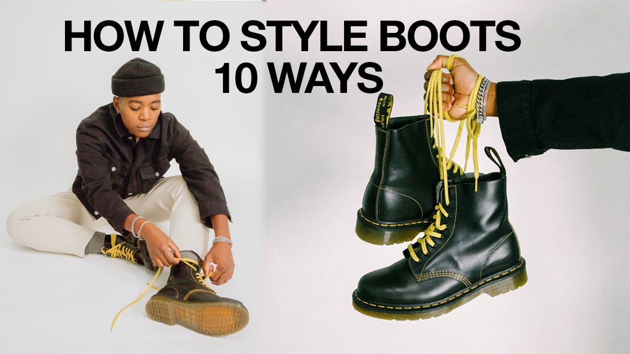 Styling Boots 10 Ways for Fall/Winter // Androgynous + Unisex Inspo