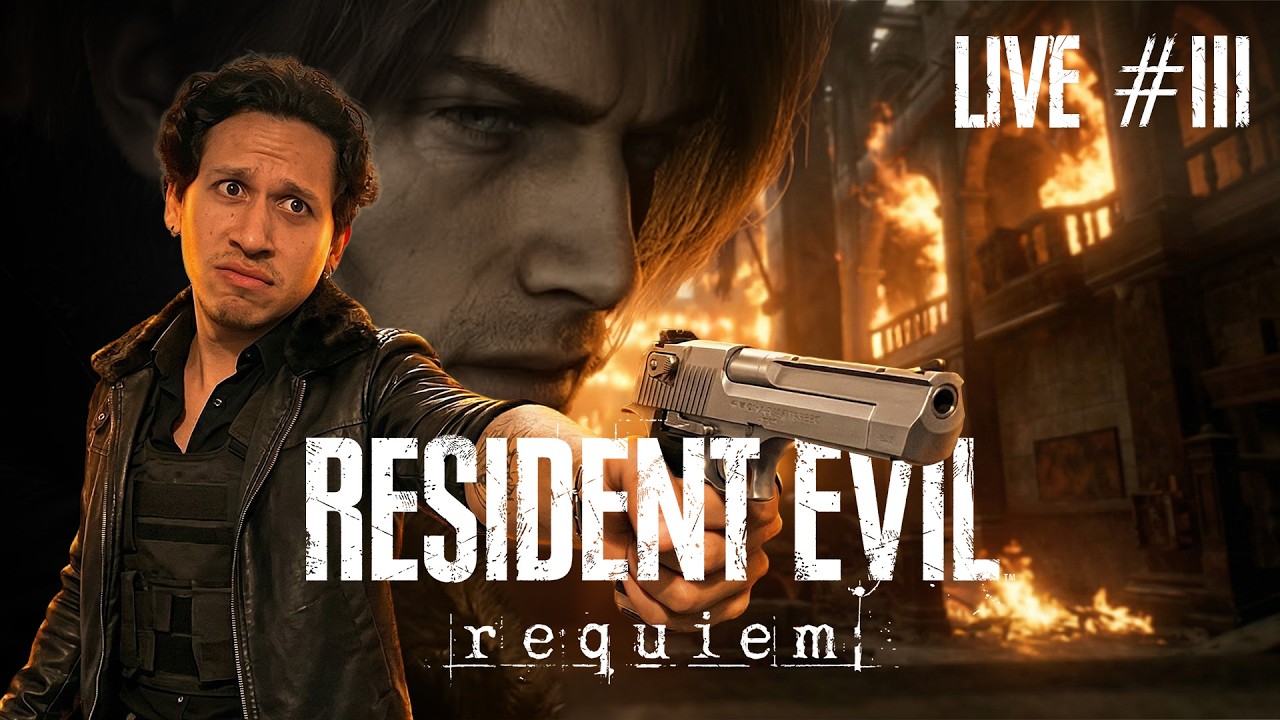 DONDE ESTA PAPI LEON?! | Resident Evil: Requiem | Directo 3