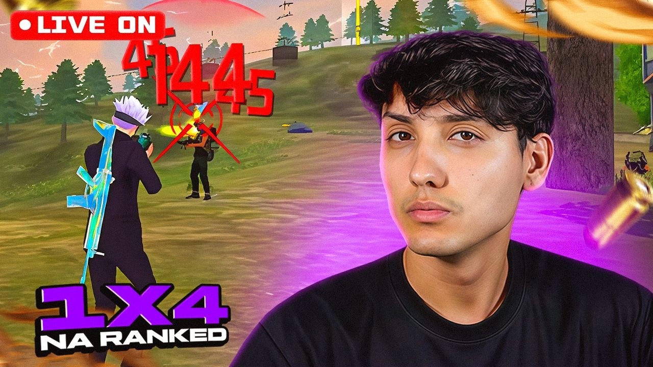 HOJE EU PEGO  DESAFIANTE  6 PATENTE MAIS ALTA DO FF   ! 🔥FREE FIRE AO VIVO 👻 ONEXT 👻