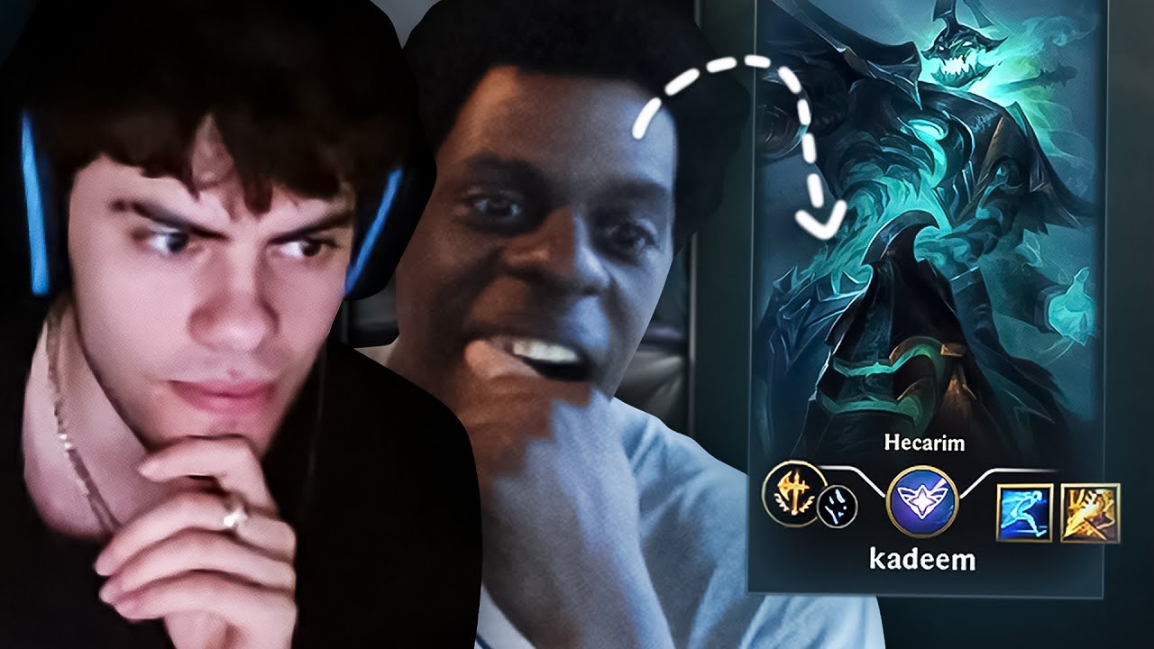 Я заставил Кадима сыграть HECARIM JUNGLE...