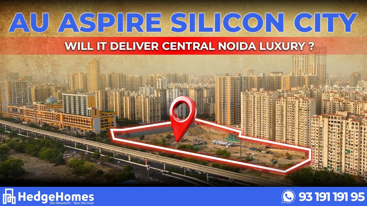 Luxury Spec. Lowest Loading. Prime Location. NBCC AU Bootes Aspire Silicon City Sec 76 Noida review.