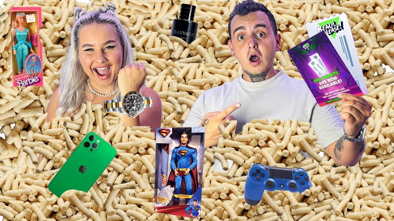 Deschid 100 De Pungi Cu Pufuleti Cu Surprize