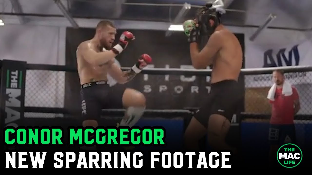 Conor McGregor Sparring Footage From Dustin Poirier 3 Camp