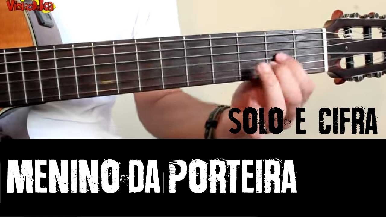 Menino da porteira - Como tocar Solo e acordes - Música fácil para iniciante no violão - 3 acordes