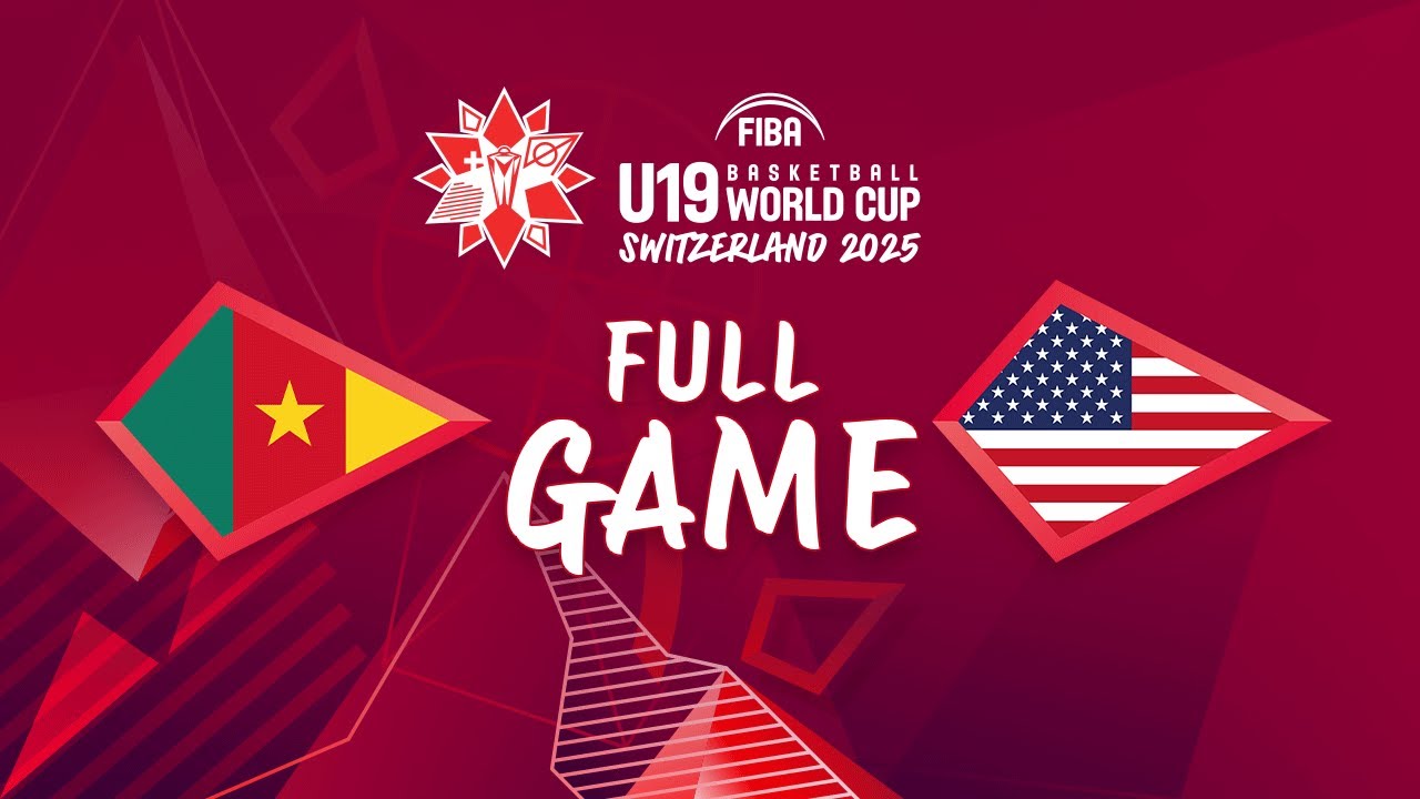 Group Phase | Cameroon v USA | Full Basketball Game | FIBA U19 Basketball World Cup 2025