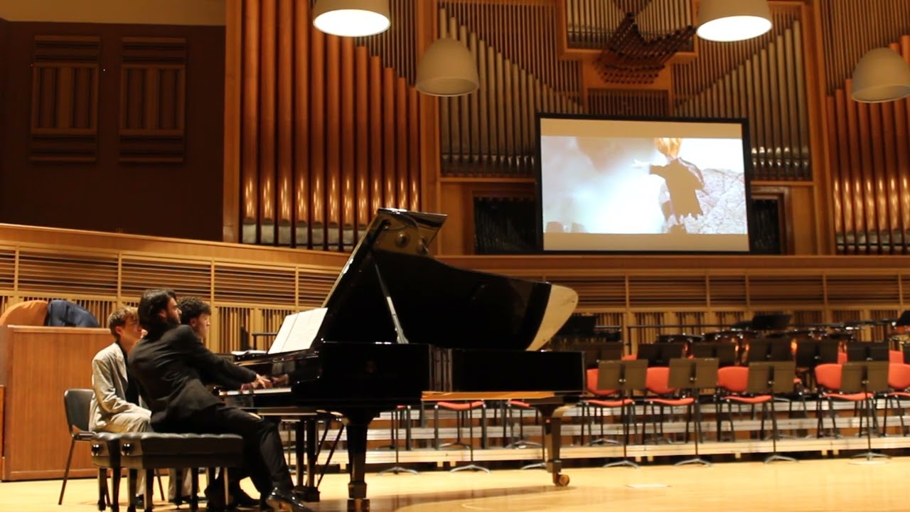 The incredibles medley - Piano 4 hands trascription