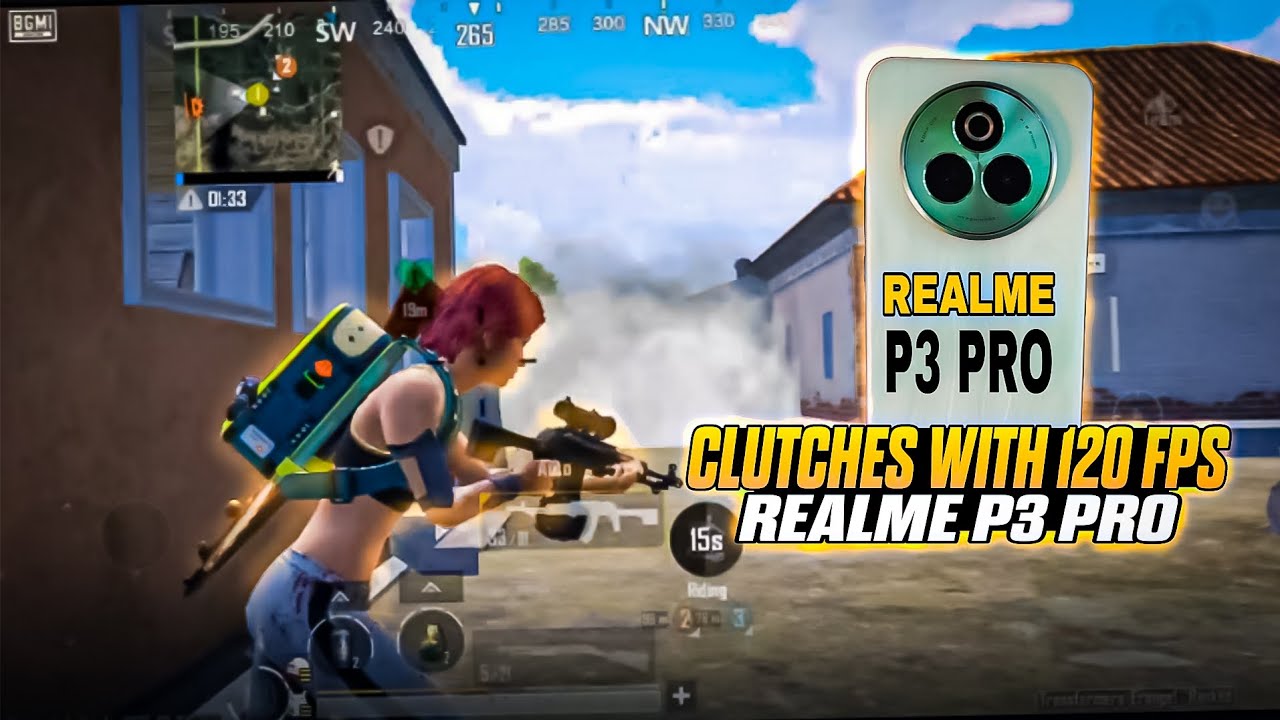 Clutches With 120 Fps🔥Realme P3 Pro Bgmi Test in 2025