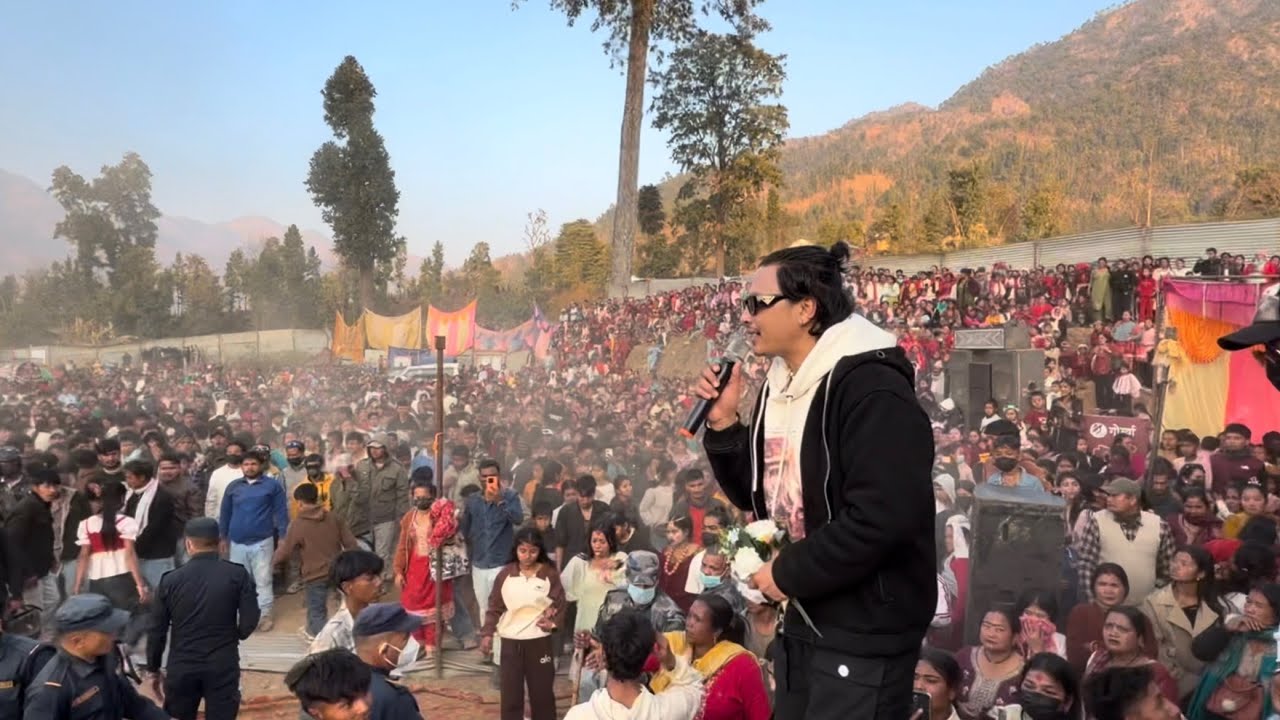 Paul Shah Grand Entry In Botechaur Mahotsab 2082 