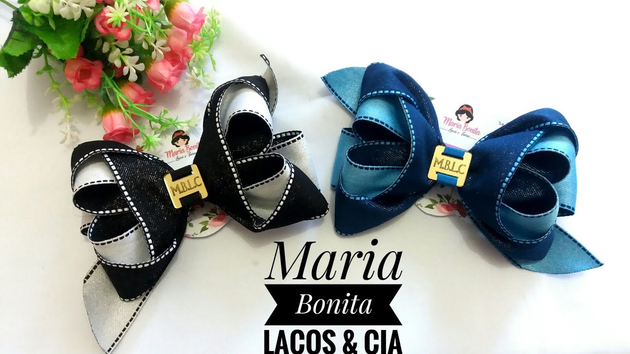 La&ccedil;o  Bia by Maria Bonita #La&ccedil;arotes #Lindos #explicadinho #iniciantes