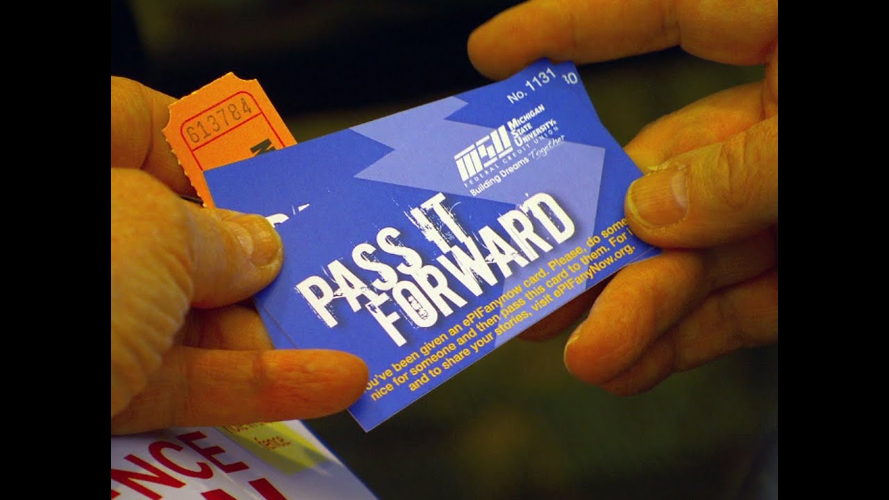 CBS Evening News with Scott Pelley - On the Road: Kindness - "Pass it Forward"