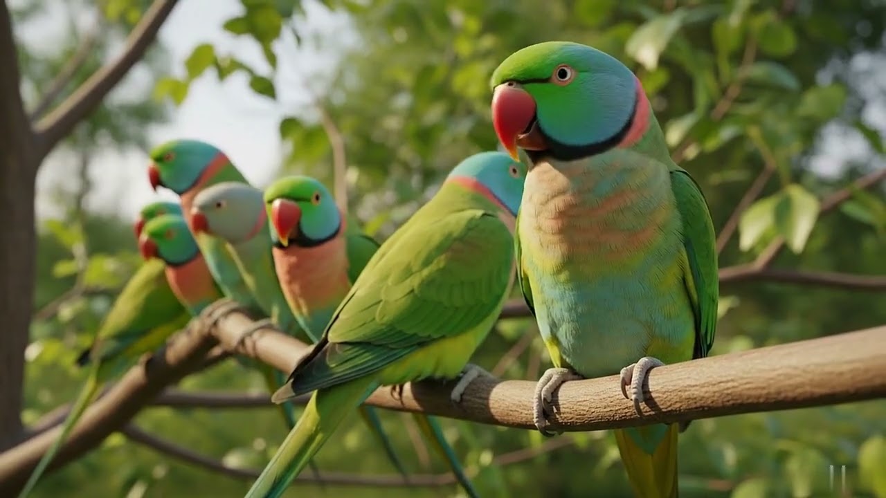 Funny Parrot Talking to Camera | Real Cute Bird Compilation
