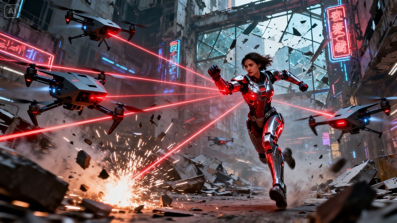 Combat Drones Targeted Her ｜ She Hit Back Faster   HFY   Sci Fi Stories