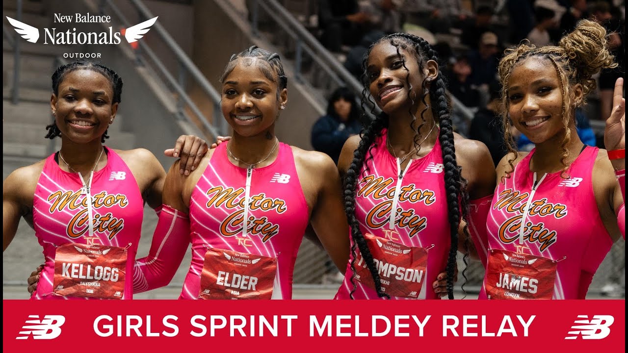 Girls Sprint Medley Relay - New Balance Nationals Indoor 2025