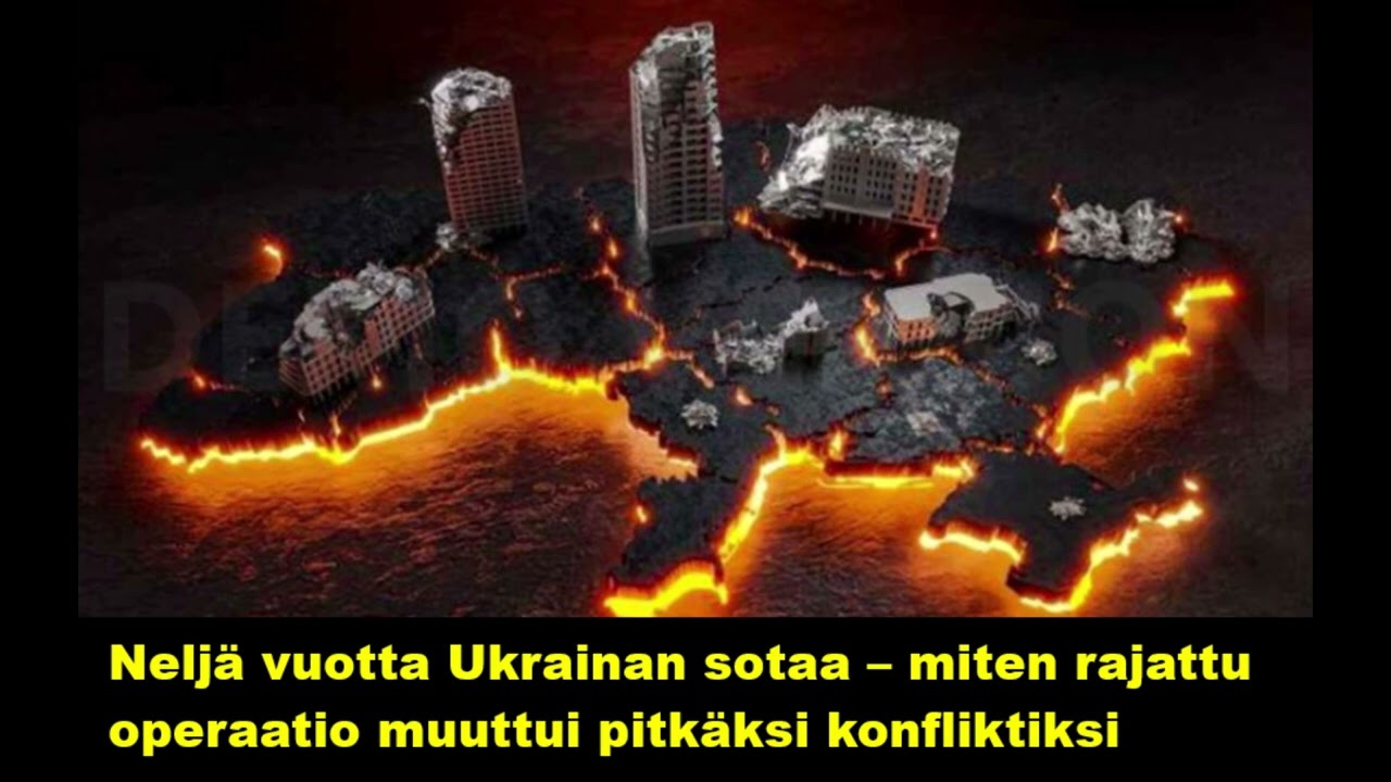 Neljä vuotta Ukrainan sotaa - miten rajattu operaatio muuttui pitkäksi konfliktiksi