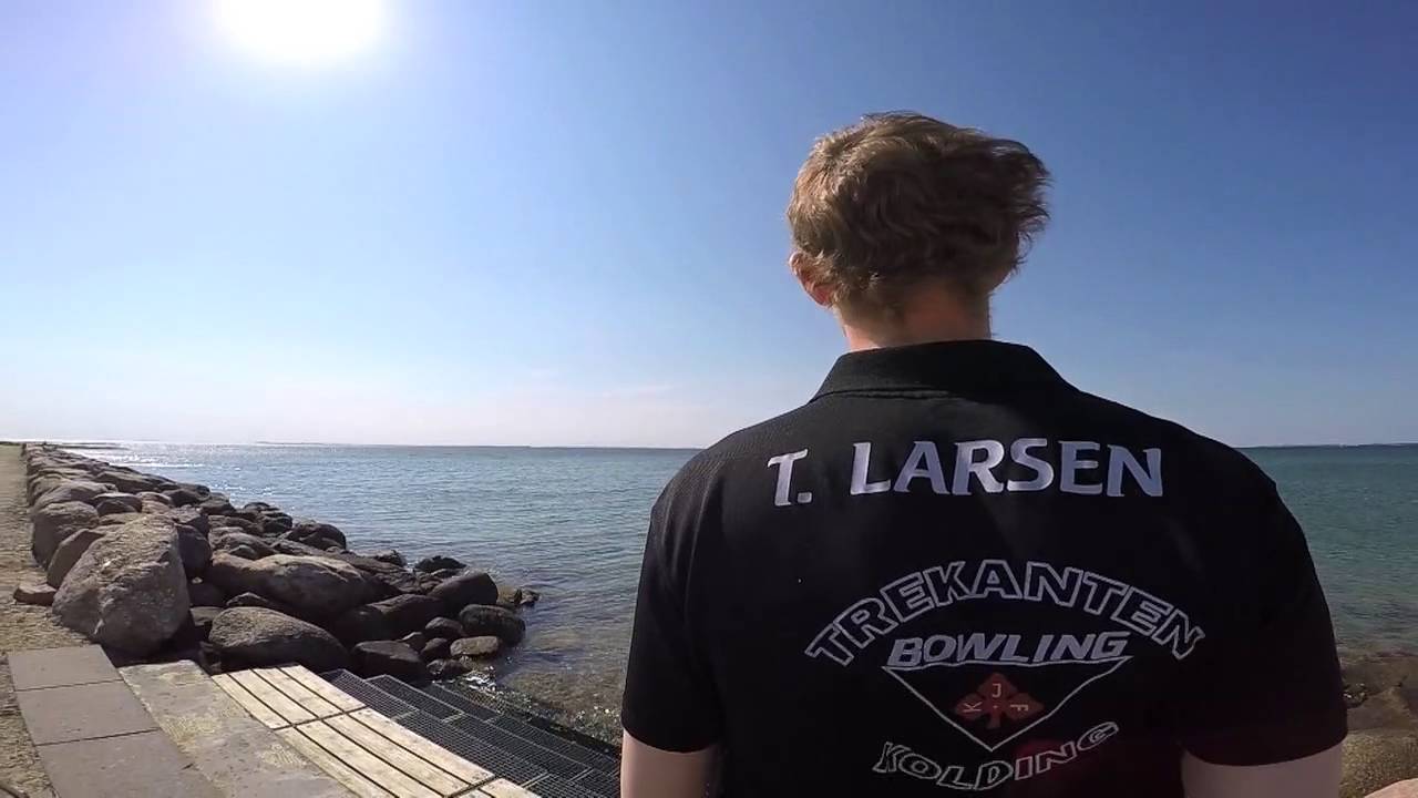 Portræt af bowlingspilleren Thomas Larsen