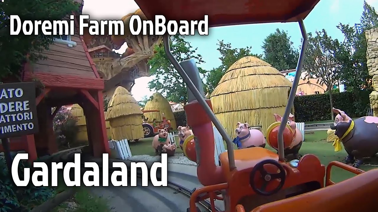 GARDALAND - On Board Doremi Farm POV (Dall'imbarco allo sbarco)