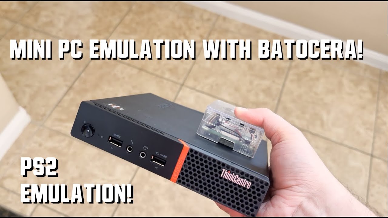 Tiny emulation PC with Batocera!